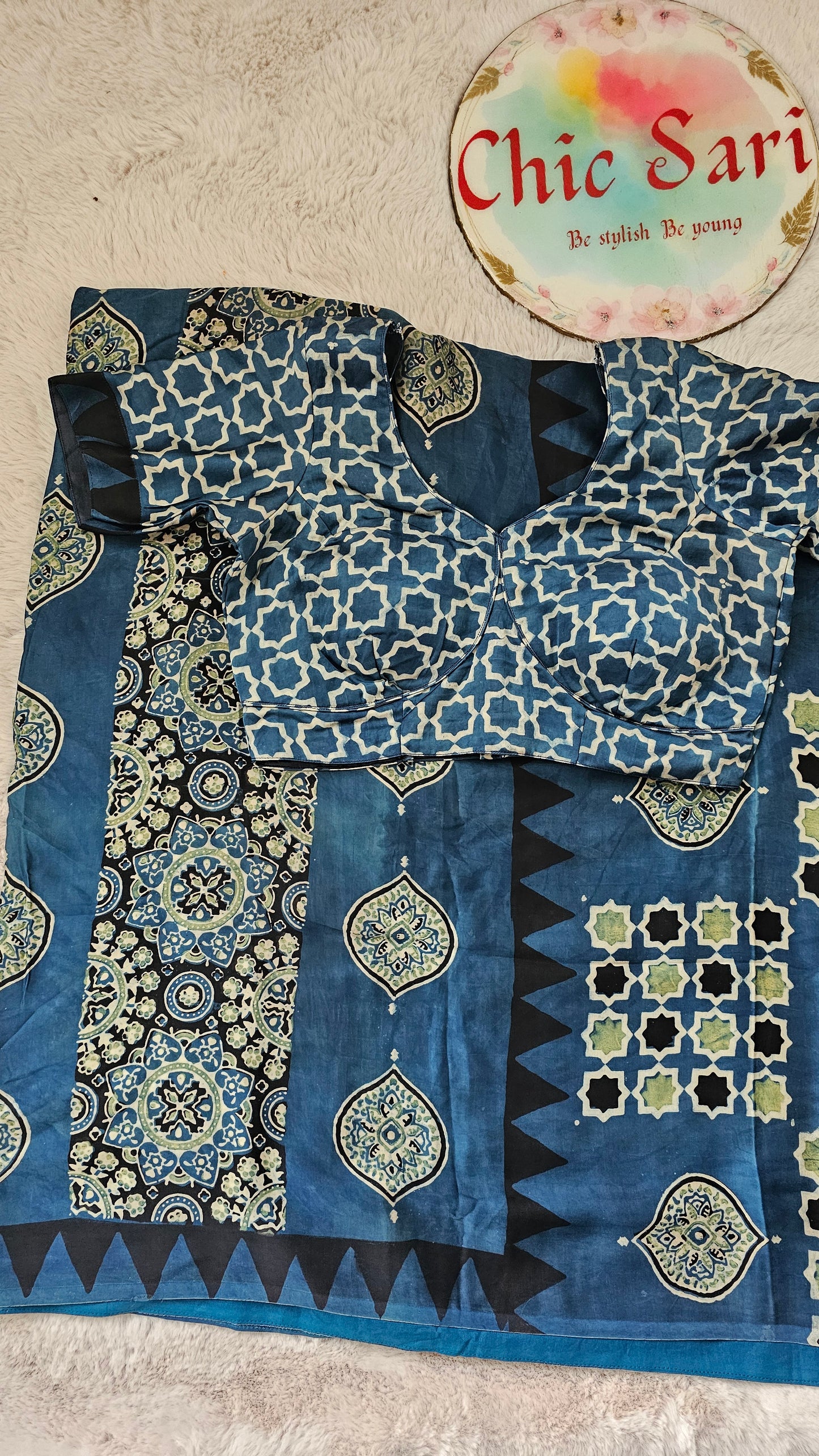 Ajrakh-bluegreen