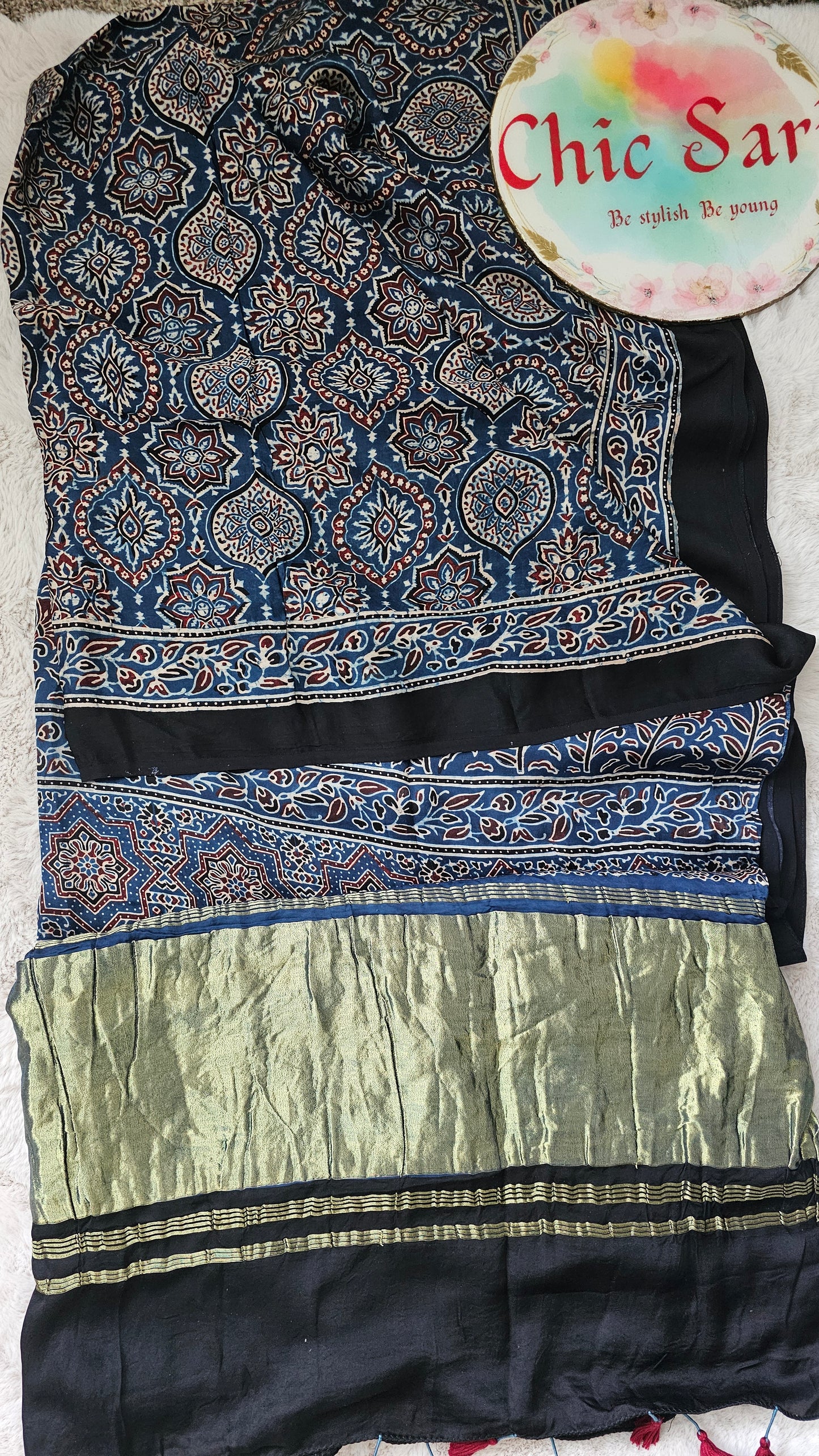 Ajrakh-blue
